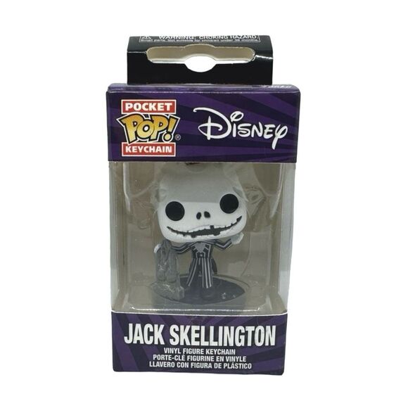 Funko Pop! Keychain: The Nightmare Before Christmas Jack Skellington - Picture 2 of 3